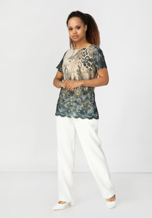 Блуза Удачный выбор шир.  580, рис. 2