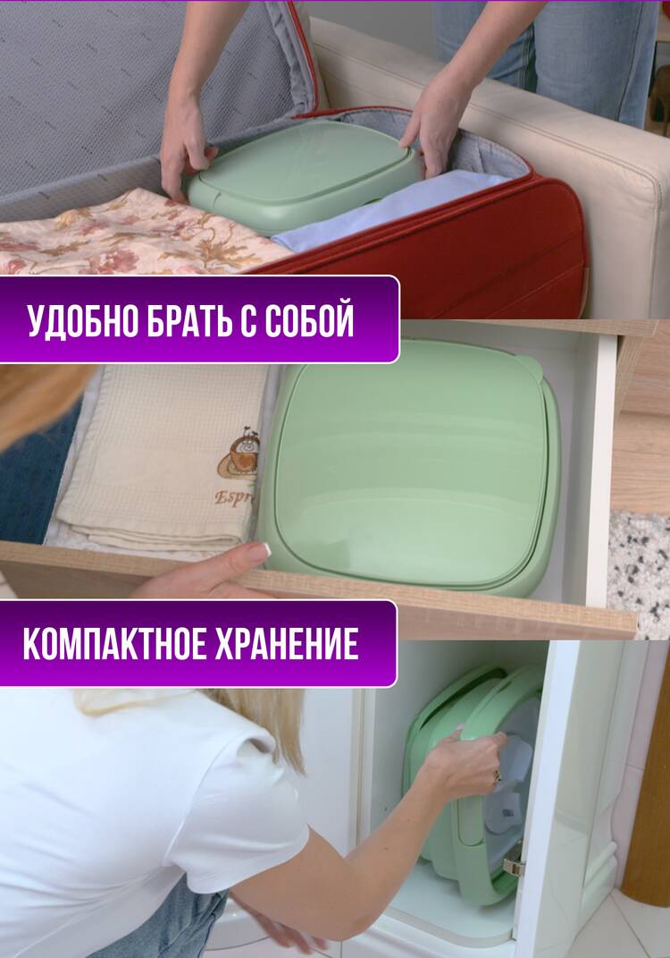 Складная стиральная машина Лотос шир.  750, рис. 7