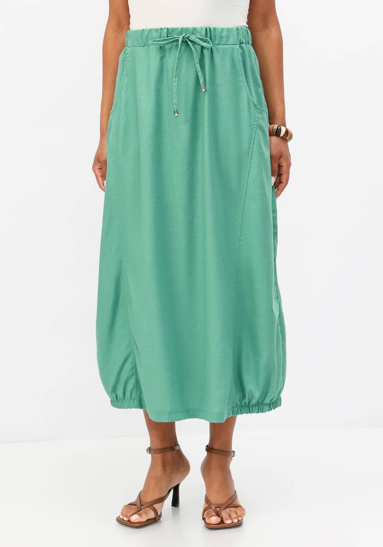 Юбка с эластичной лентой на талии и по низу шир.  750, рис. 4