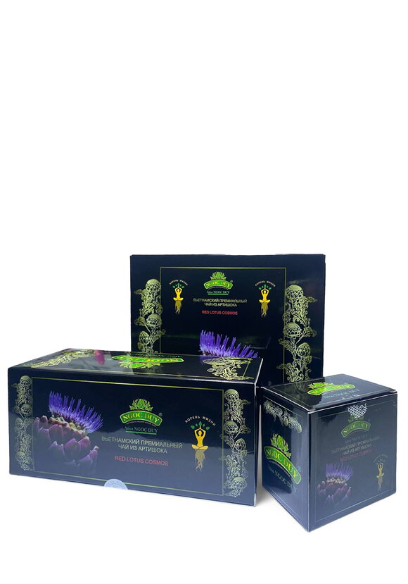 Вьетнамский чай из артишока, 100 саше шир.  580, рис. 1