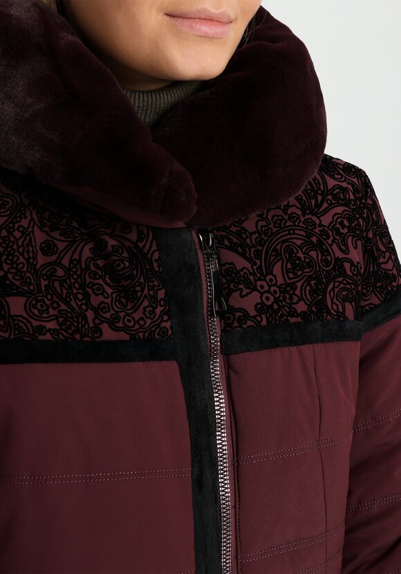 Куртка с принтом из флока шир.  580, рис. 19