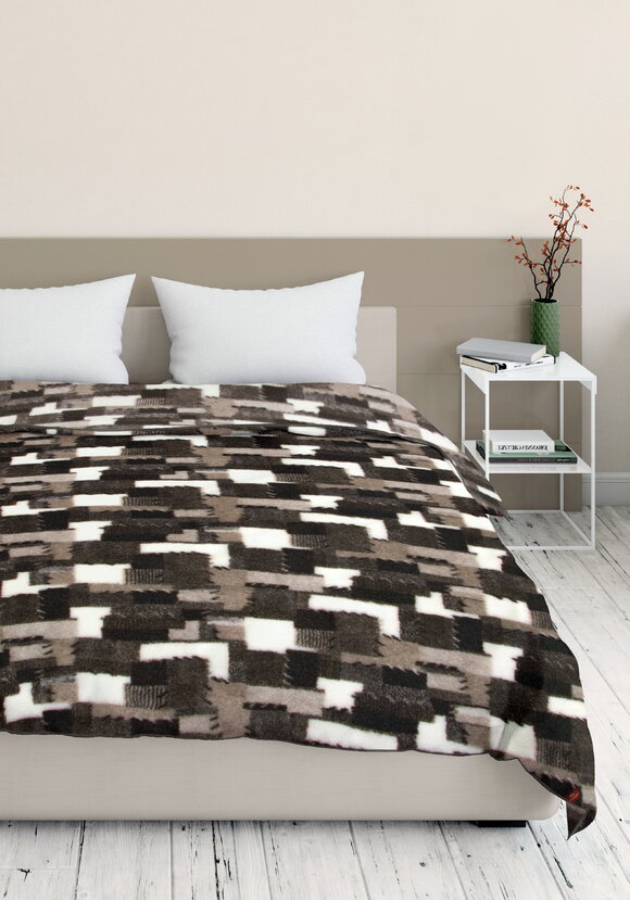 Плед из овечьей шерсти Меринос шир.  580, рис. 7