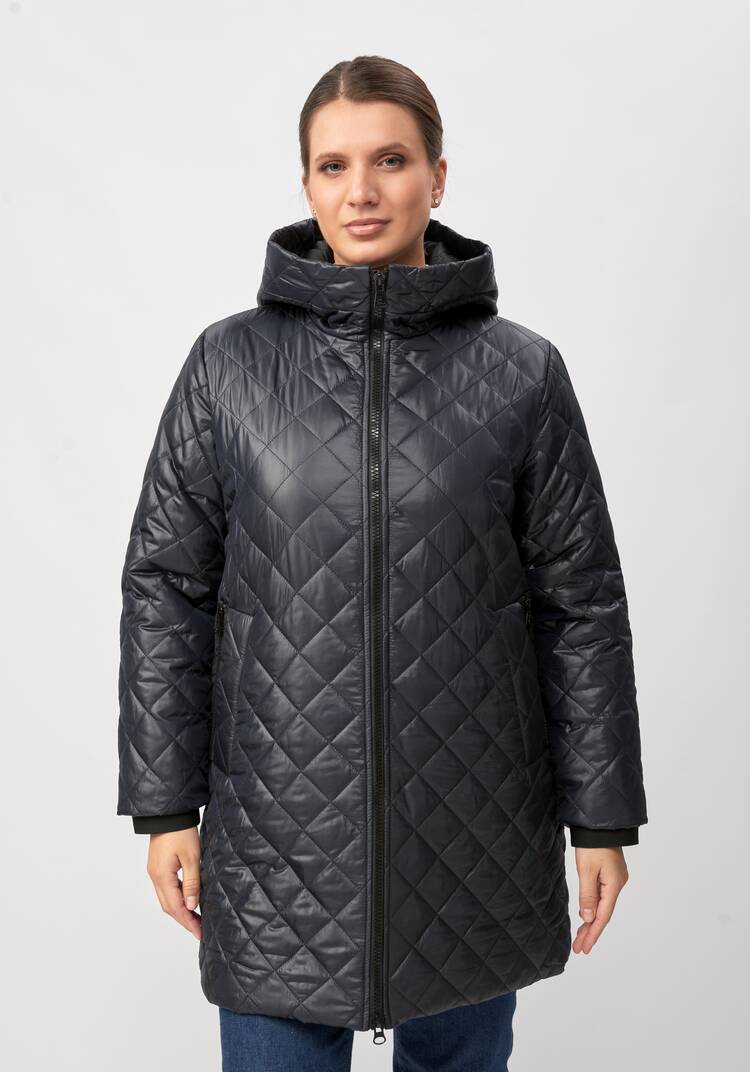 Куртка с капюшоном удлиненная шир.  750, рис. 4