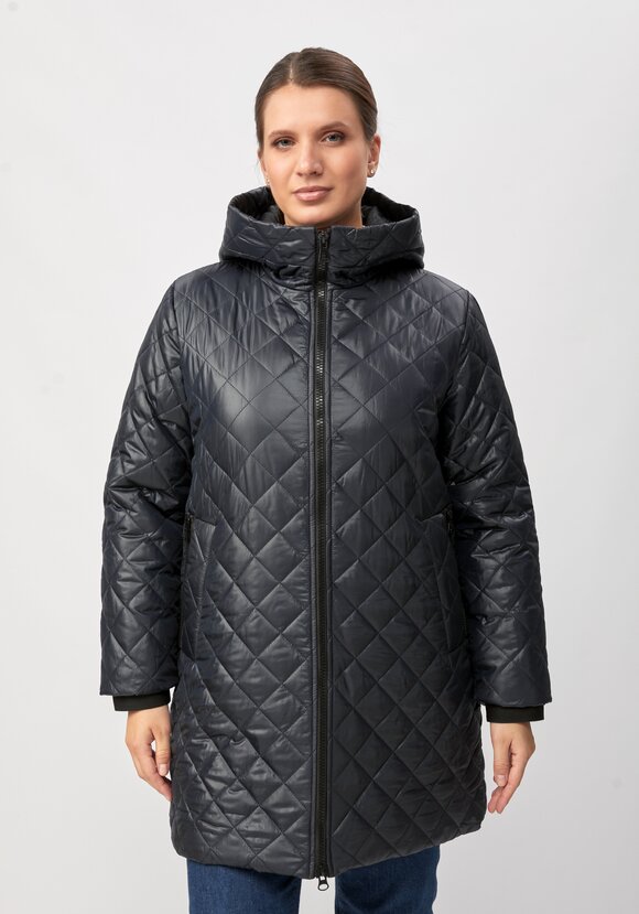 Куртка с капюшоном удлиненная шир.  580, рис. 4