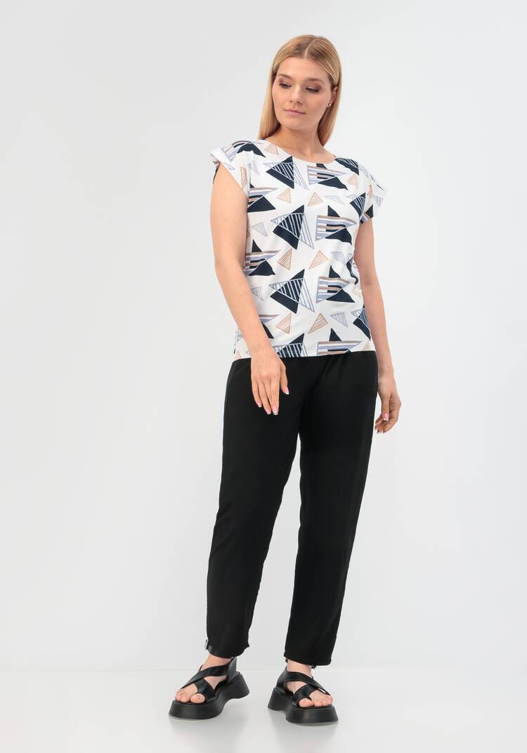 Брюки на кулиске свободного кроя шир.  750, рис. 20