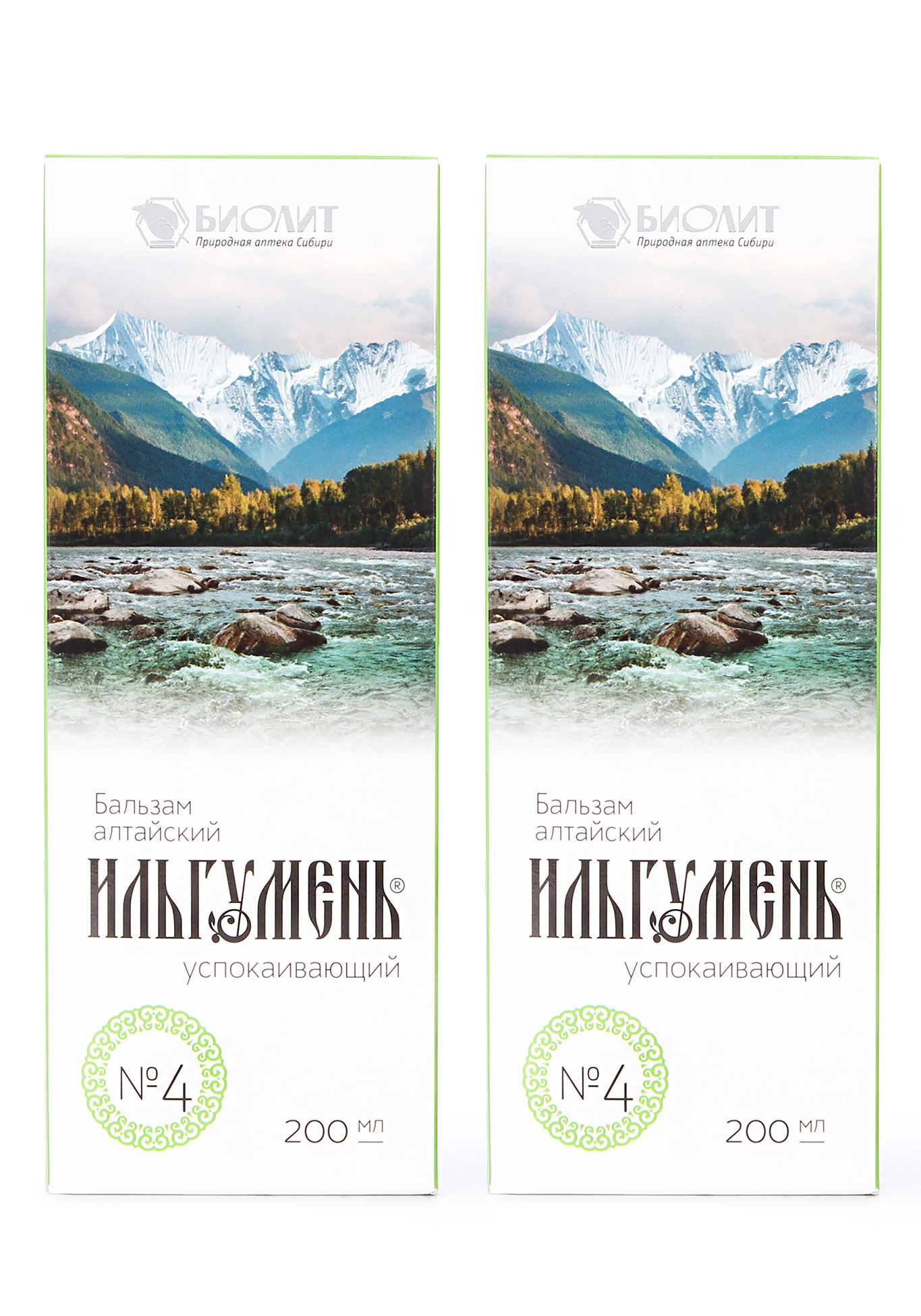 

Бальзам Ильгумень №4 успокаивающий, 2 шт.