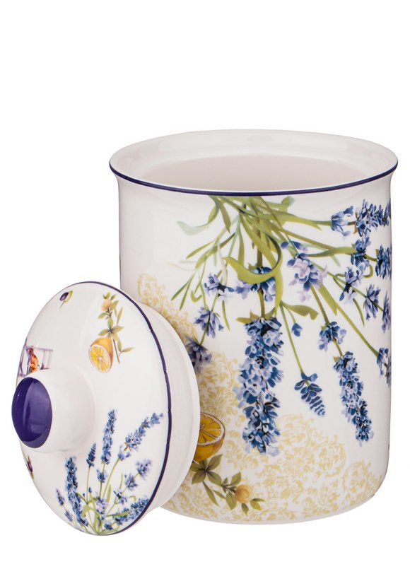 Банка из фарфора с крышкой шир.  580, рис. 6