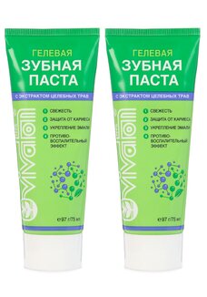Гелевая зубная паста Vivaton, 2 шт.