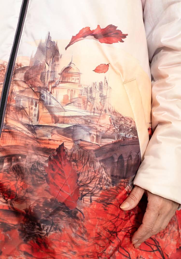 Куртка Прекрасные пейзажи шир.  750, рис. 3