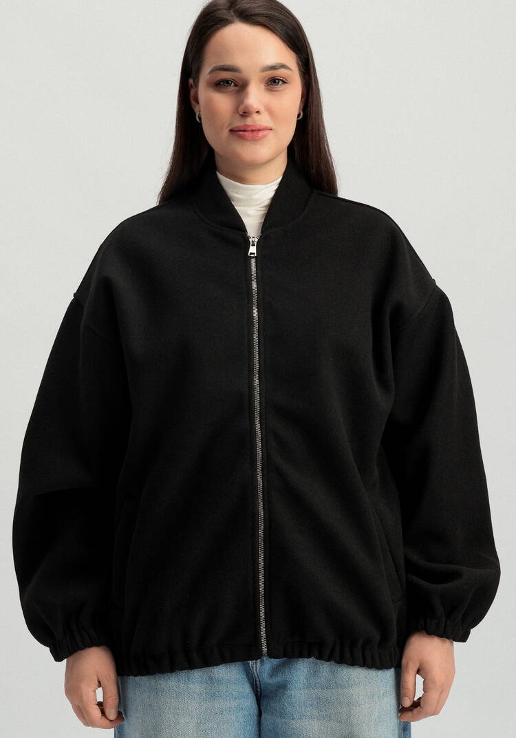 Бомбер свободного кроя на молнии шир.  750, рис. 23