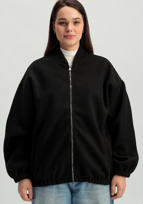 Бомбер свободного кроя на молнии шир.  580, рис. 23