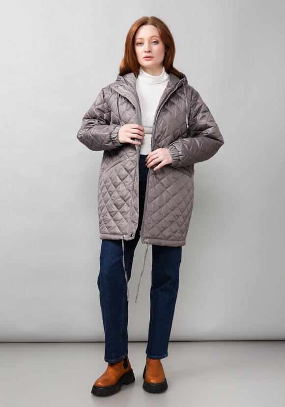 Куртка женская оверсайз с капюшоном шир.  580, рис. 2