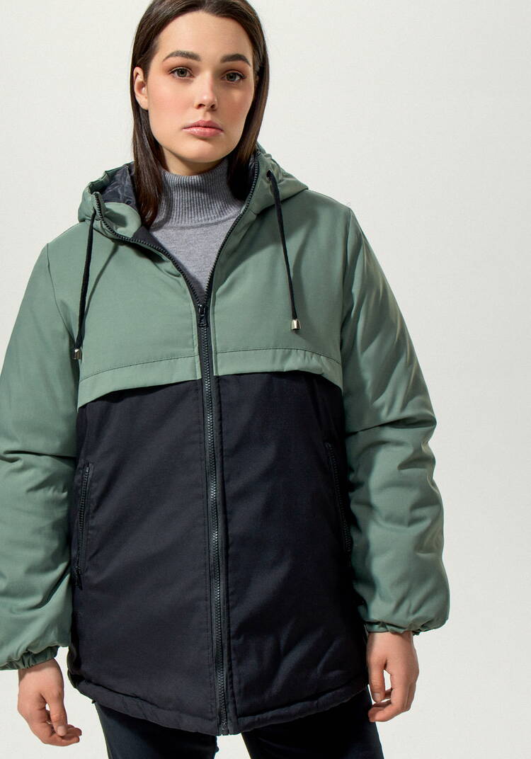 Куртка с капюшоном на молнии шир.  750, рис. 26