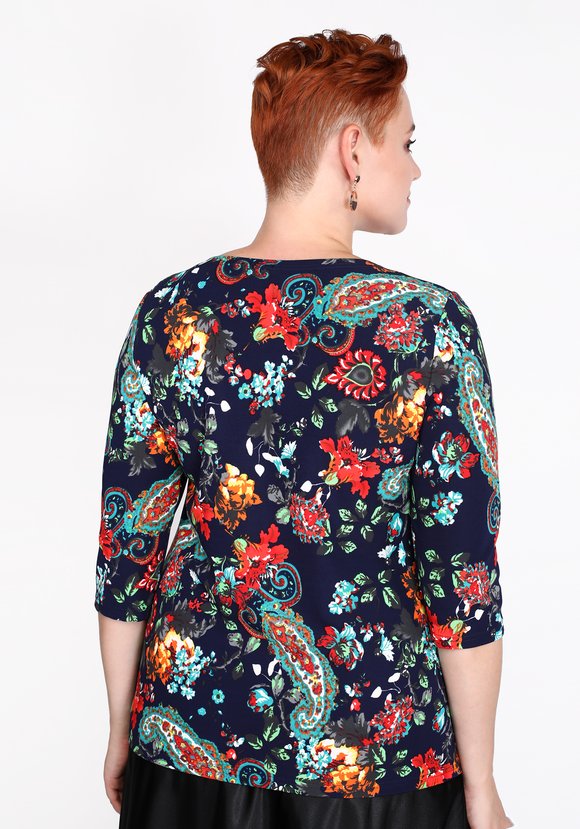 Туника Красочная палитра шир.  580, рис. 11