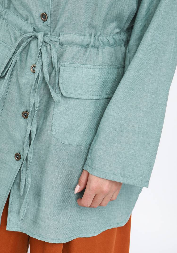 Рубашка удлиненная на кулиске шир.  750, рис. 30