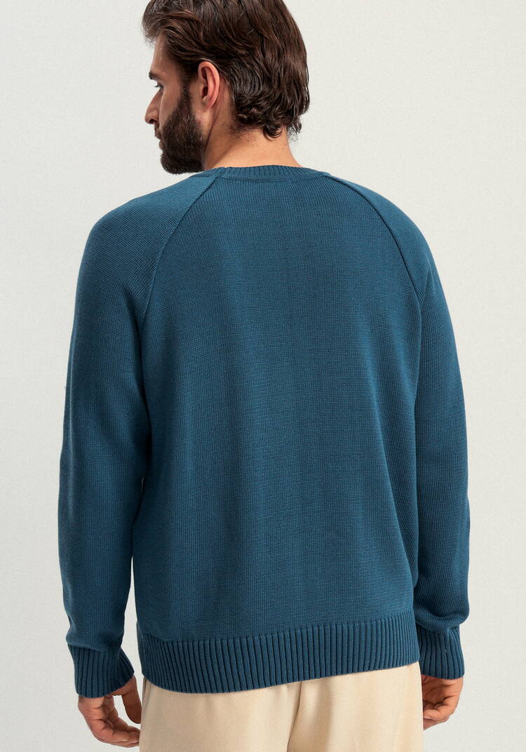 Джемпер прямого силуэта с ромбами шир.  750, рис. 6