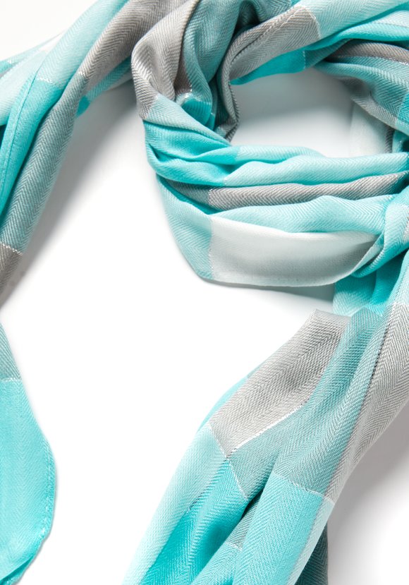 Палантин в клетку Амели шир.  580, рис. 2