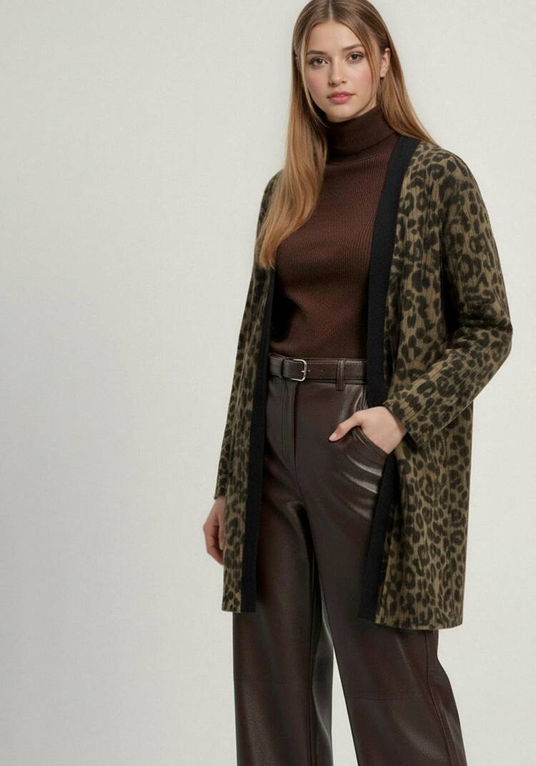 Кардиган с aнималистичным принтом шир.  750, рис. 10