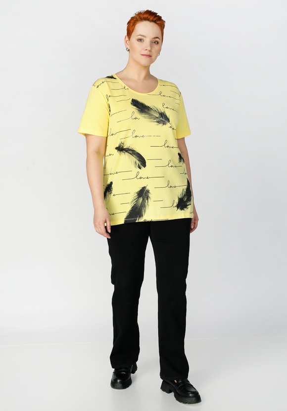 Блуза с принтом Белла шир.  580, рис. 20