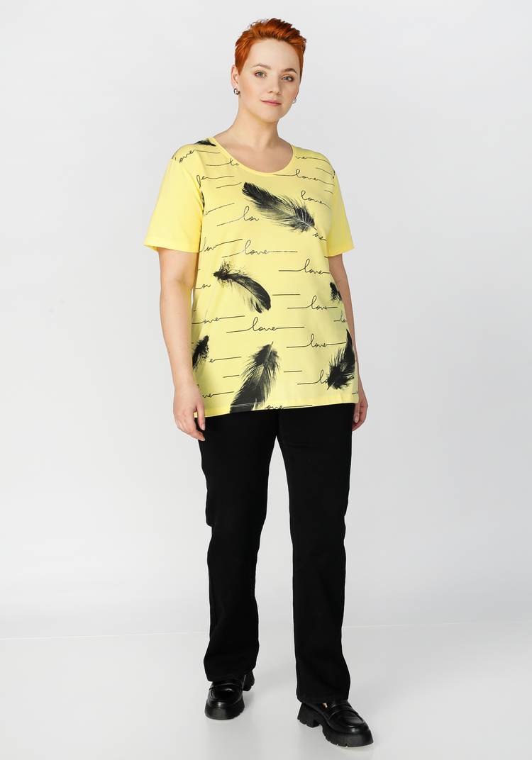 Блуза с принтом Белла шир.  750, рис. 20