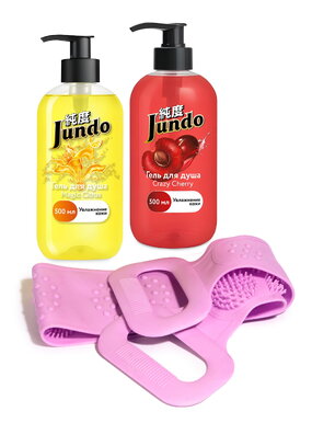 Гель для душа,  2 шт. + подарок