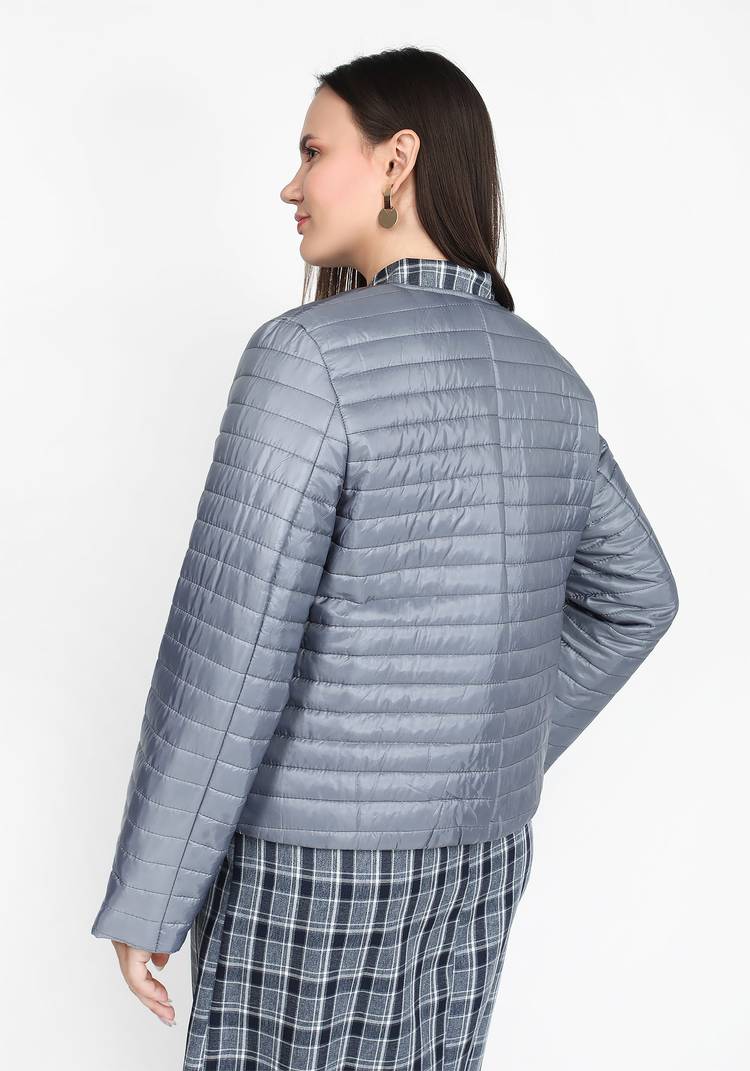 Куртка с карманами и горизонтальной стежкой шир.  750, рис. 14