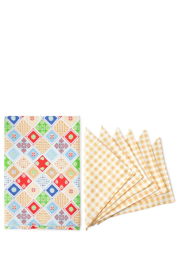 Комплект полотенец и салфеток Мозаика шир.  580, рис. 3