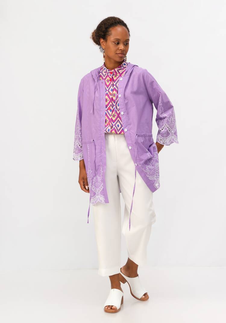 Ветровка летняя с капюшоном шир.  750, рис. 47