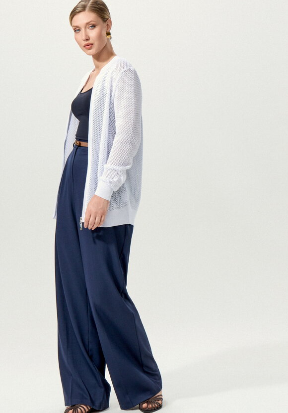 Бомбер ажурный на свободу движения шир.  580, рис. 20