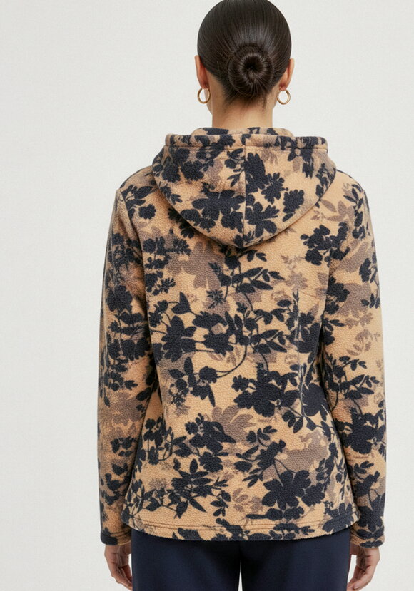 Толстовка из принтованного флиса шир.  580, рис. 13