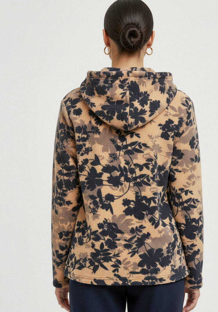 Толстовка из принтованного флиса шир.  750, рис. 13