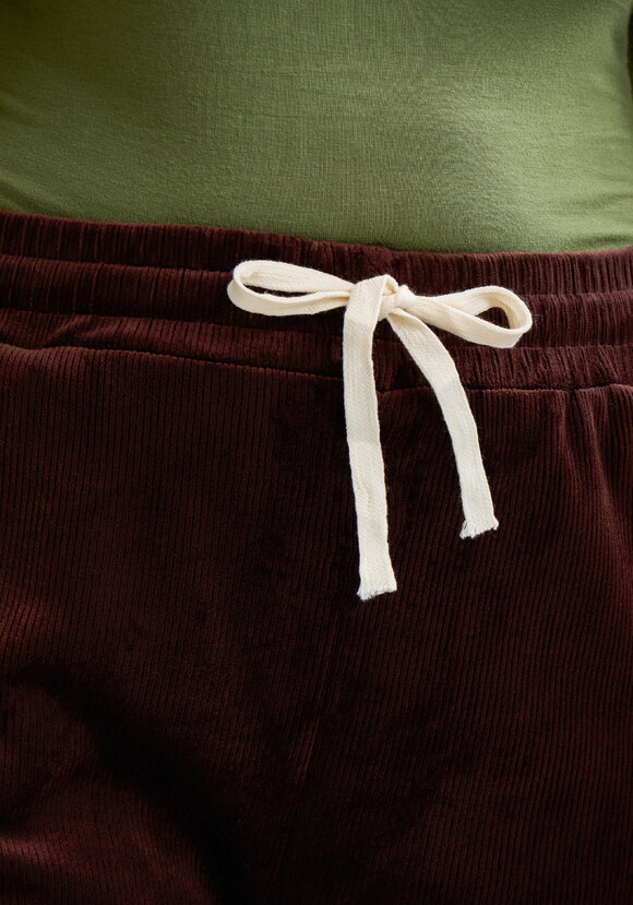 Брюки вельветовые утепленные шир.  580, рис. 17