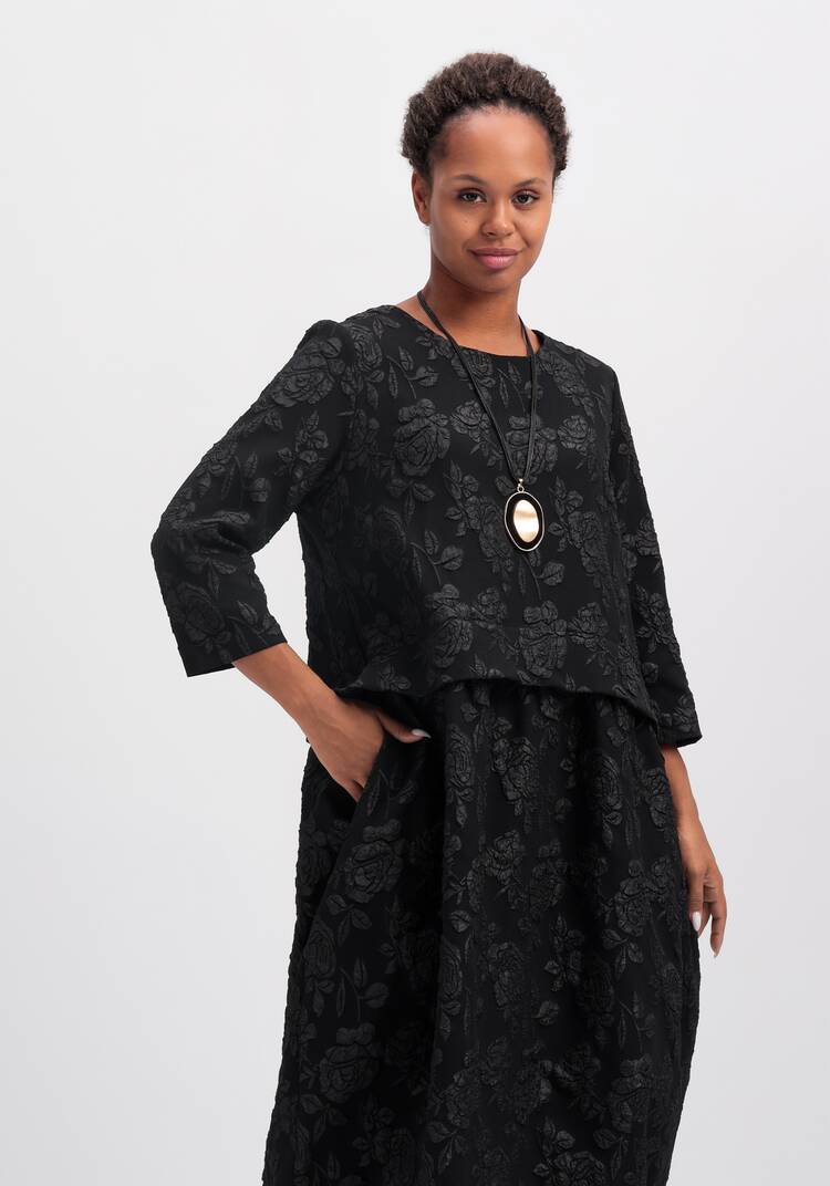 Платье бохо с цветочным принтом шир.  750, рис. 10