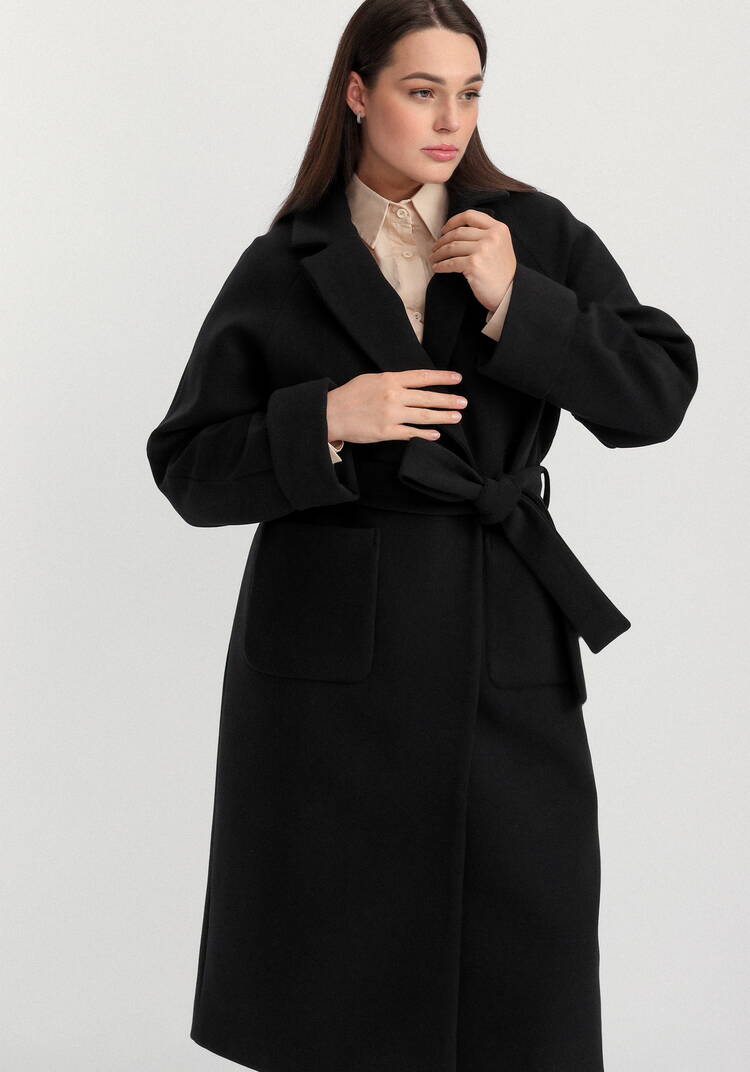 Пальто на подкладе длины миди шир.  750, рис. 3