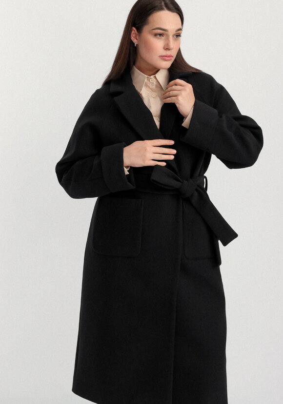 Пальто на подкладе длины миди шир.  580, рис. 3