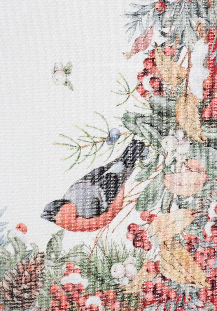 Набор полотенец Снегири, 2 шт. шир.  750, рис. 3