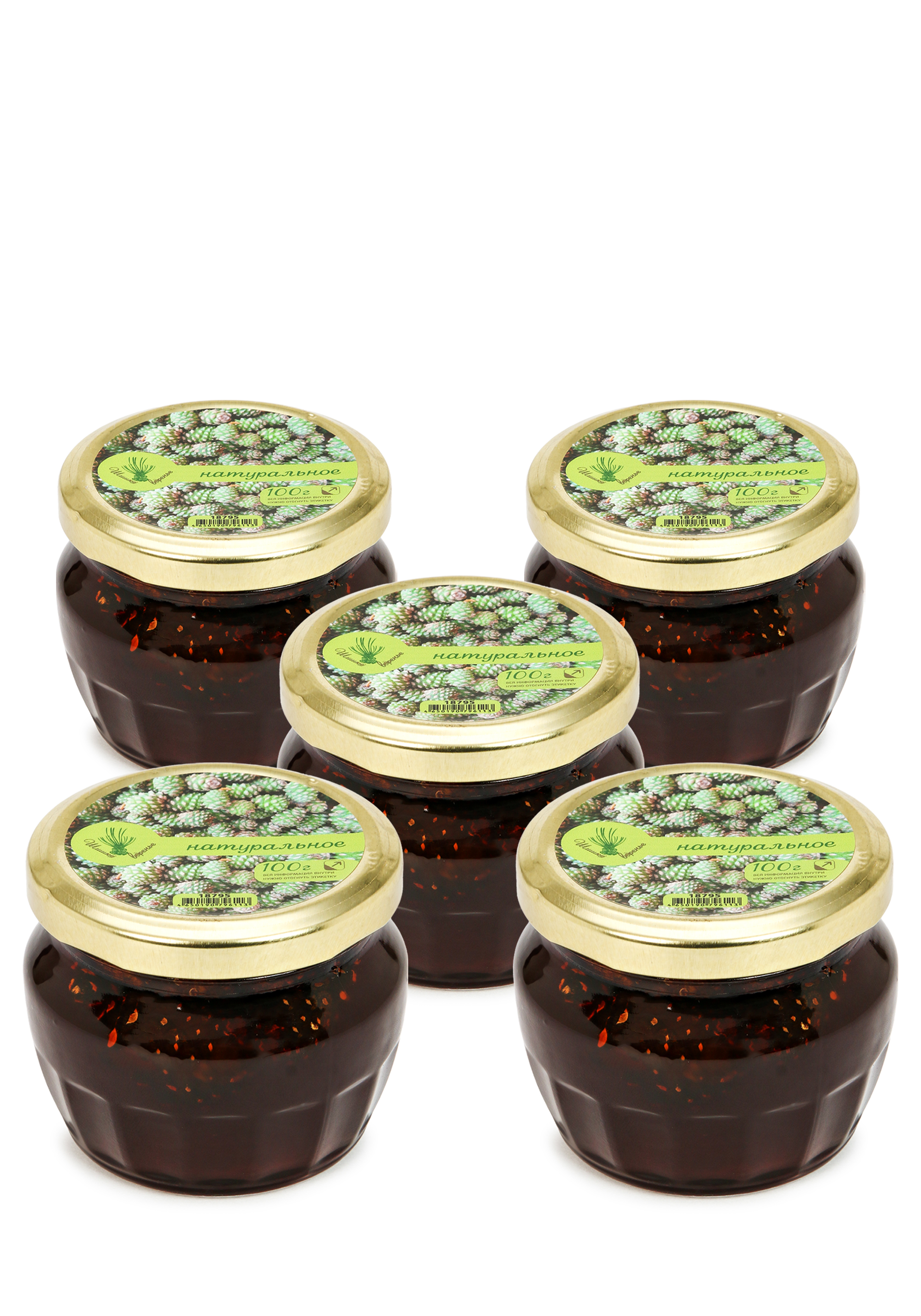 

Варенье шишка, 4 шт. + 1 в подарок, Варенье шишка-инжир