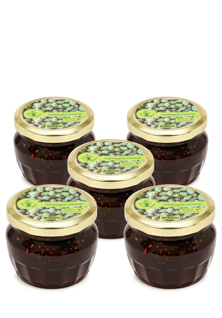 Варенье шишка, 4 шт. + 1 в подарок шир.  750, рис. 1