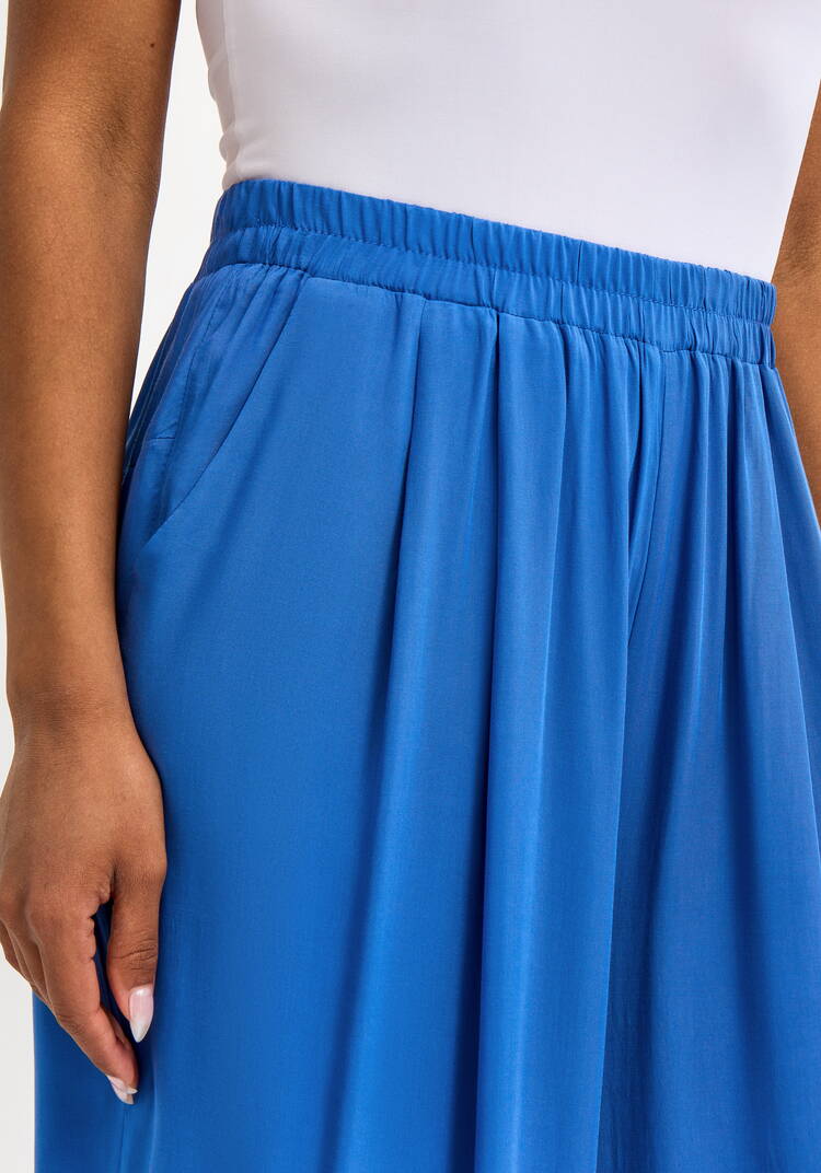 Брюки свободного кроя на резинке по низу шир.  750, рис. 21