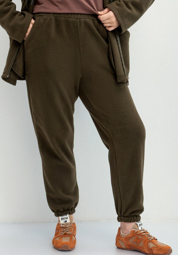 Брюки из флиса на резинке шир.  580, рис. 26