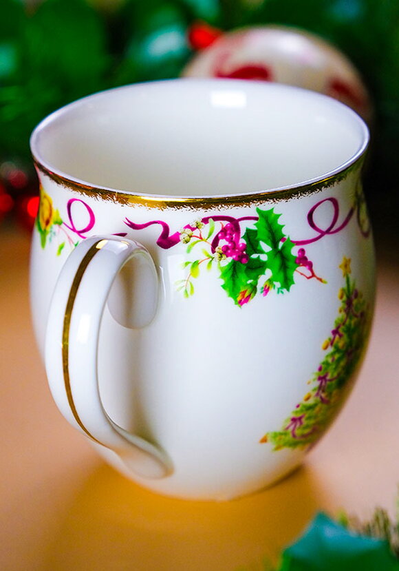 Кружка из фарфора Алая лента, 2 шт. шир.  580, рис. 3