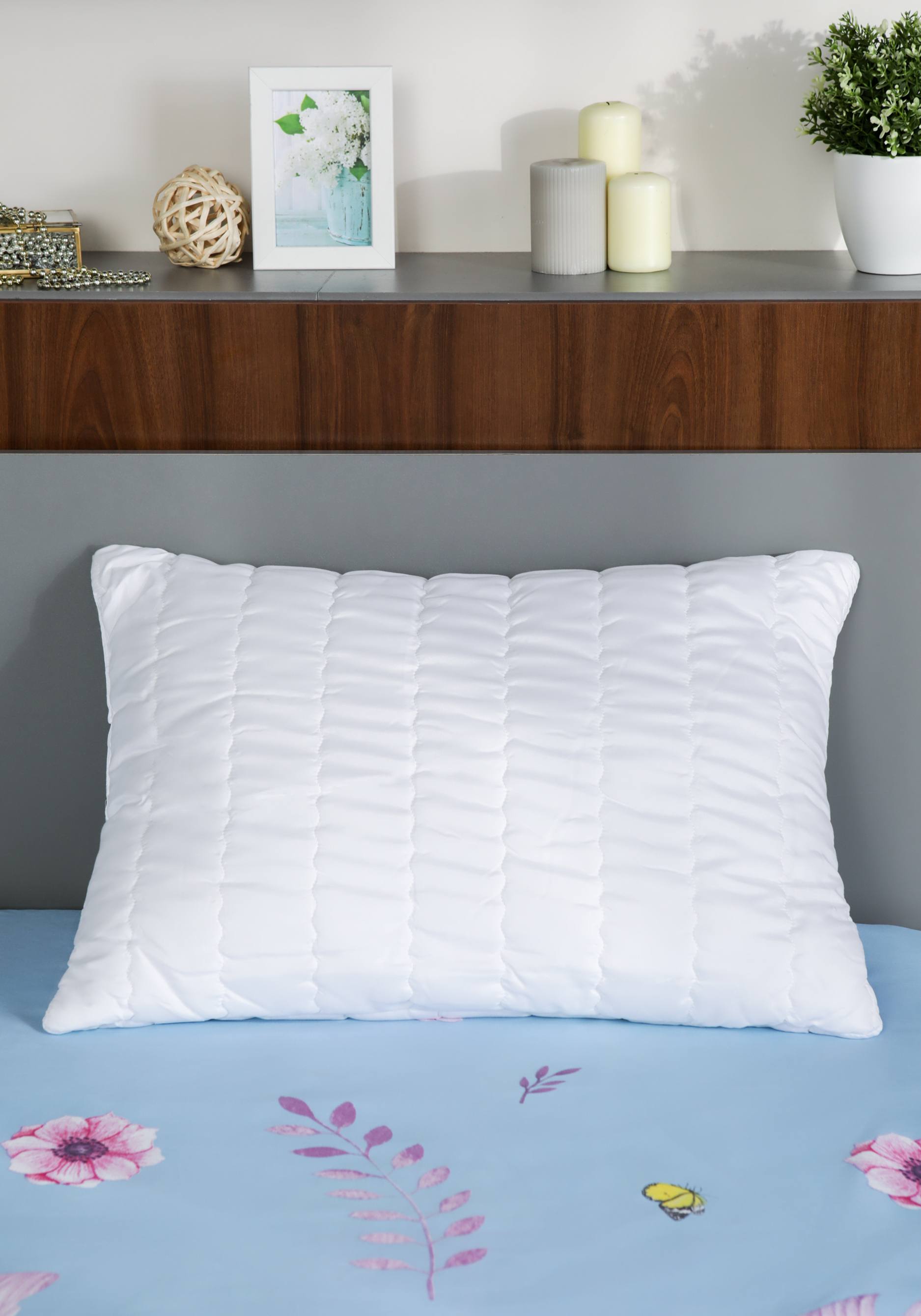 

Подушка стеганая "Алоэ", Белый