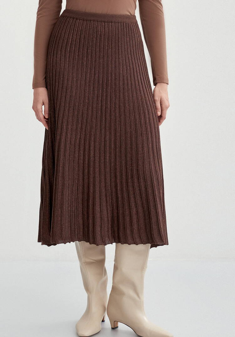 Юбка миди с метанитью шир.  750, рис. 41