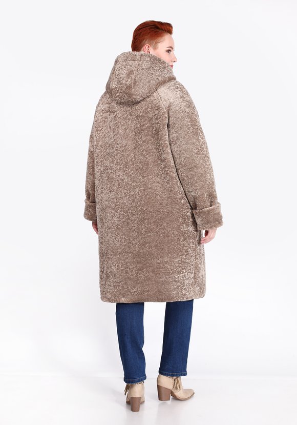 Меховое пальто Обыкновенное чудо шир.  580, рис. 2