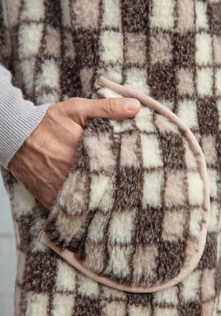 Жилет WOOLHOUSE  Бари, пэчворк шир.  750, рис. 4