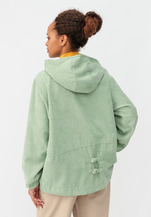 Ветровка из вельвета с капюшоном шир.  580, рис. 3