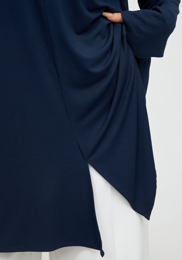 Туника свободного силуэта с втачным рукавом шир.  580, рис. 6