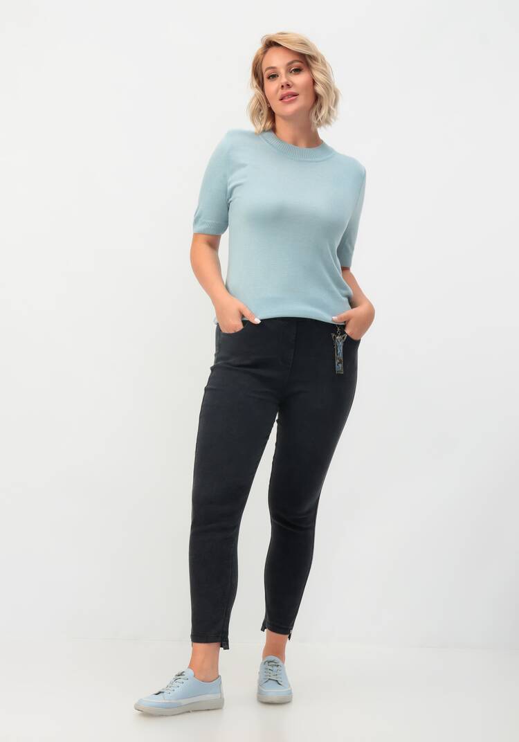 Джинсы Азалия шир.  750, рис. 14