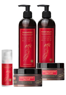 Уходовый набор Женьшень и золото