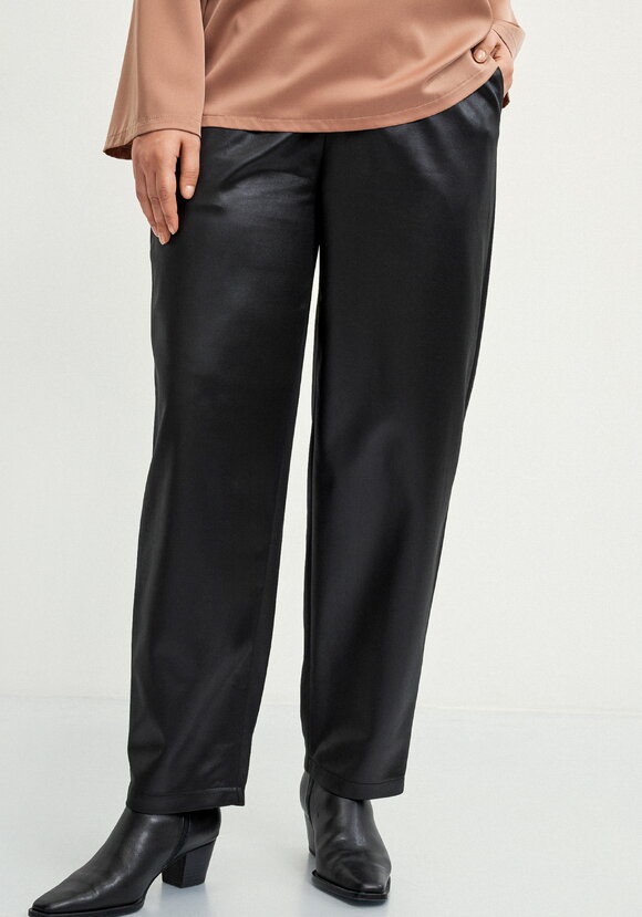 Брюки прямые с поясом на резинке шир.  580, рис. 2